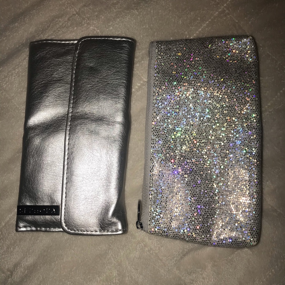 One brush organizer & one cosmetic pouch